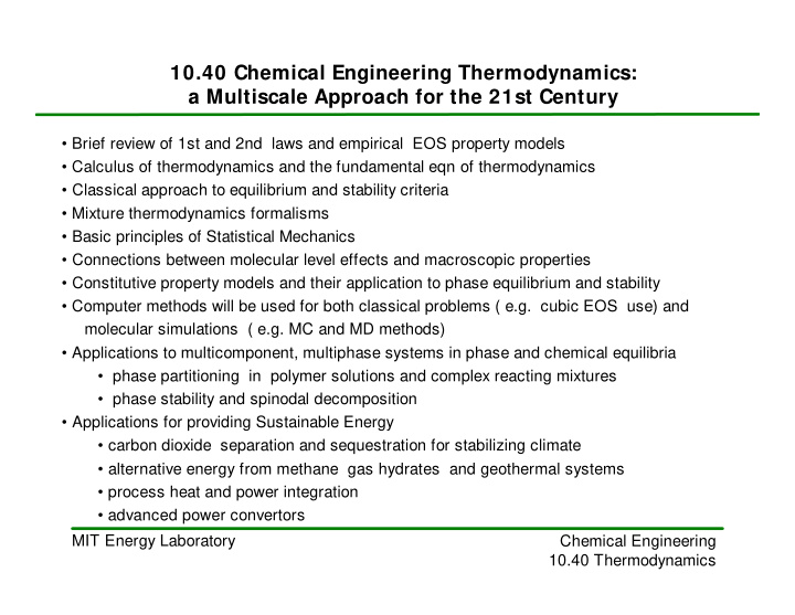 10 40 chemical engineering thermodynamics a multiscale