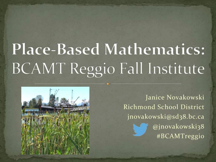janice novakowski richmond school district jnovakowski