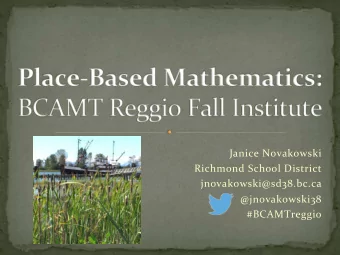 Janice  Novakowski    Richmond  School  District    jnovakowski@sd38.bc.ca