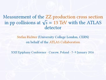 Measurement of the ZZ production cross section in pp collisions at  s = 13 TeV with the ATLAS