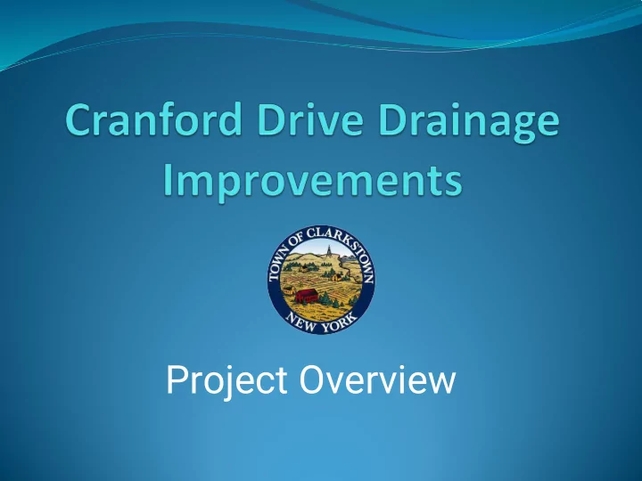project overview history
