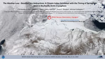 The Aleutian Low  Beaufort Sea Anticyclone: A Climate Index Correlated with the Timing of