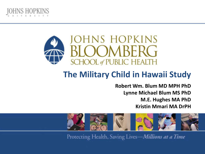 the military child in hawaii study