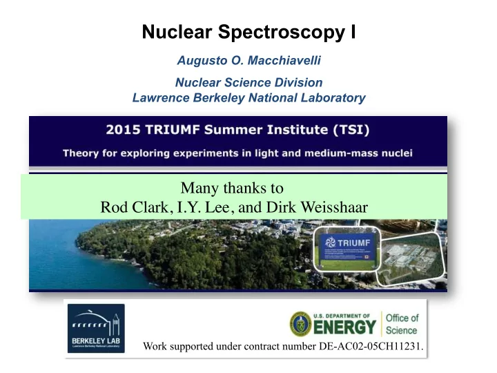 atomic nuclei constitute unique many body systems of