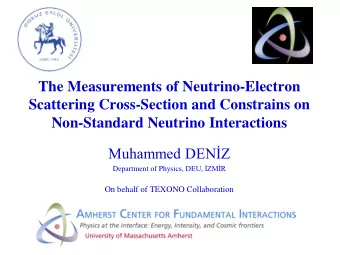 The Measurements of Neutrino-Electron  Scattering Cross-Section and Constrains on  Non-Standard