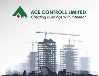 CONTROLS LIMITED  Creating Buildings With Intellect  140+ Company Strength  ACE  CONTROLS LIMITED