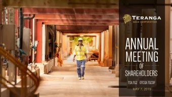 MAY 7, 2019  Alan R. Hill  Chairman  3  Richard Young  President &amp; CEO Forward-Looking