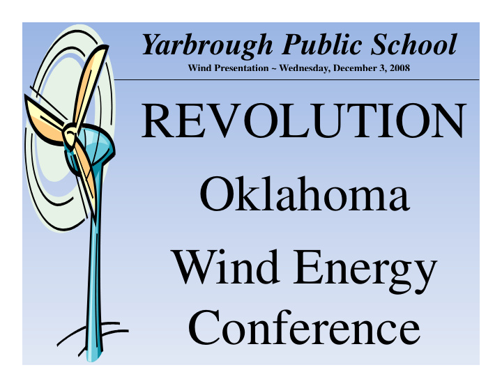 revolution revolution oklahoma wind energy wind energy c