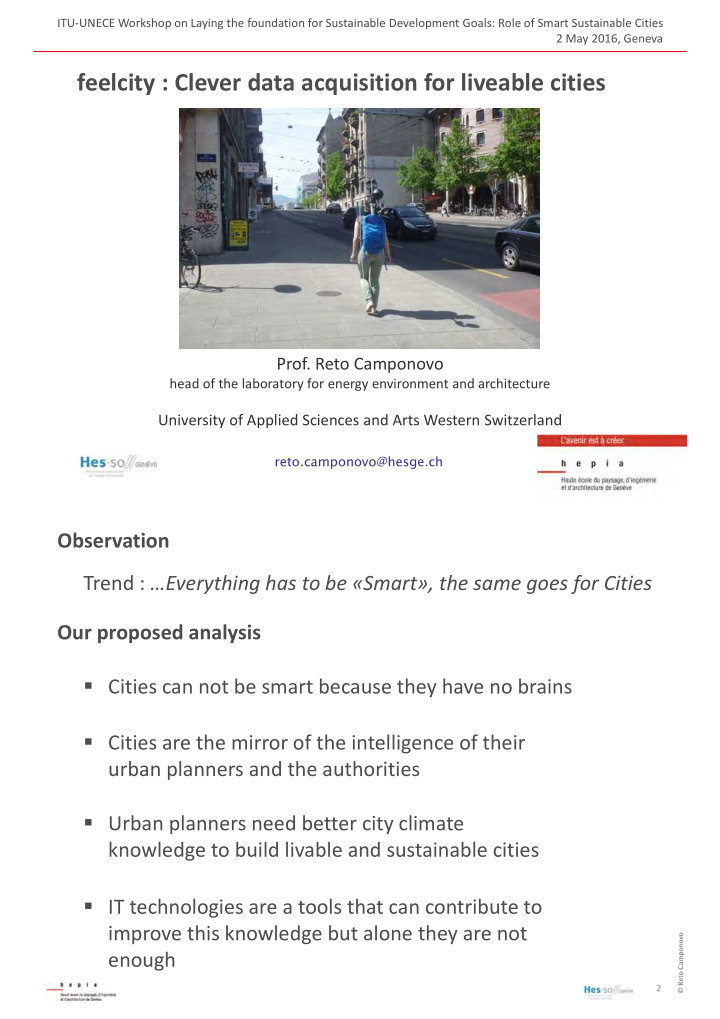 feelcity clever data acquisition for liveable cities