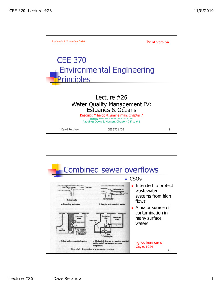 cee 370 environmental engineering principles