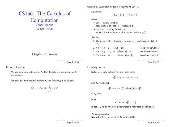 cs156 the calculus of