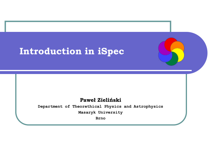 what is ispec