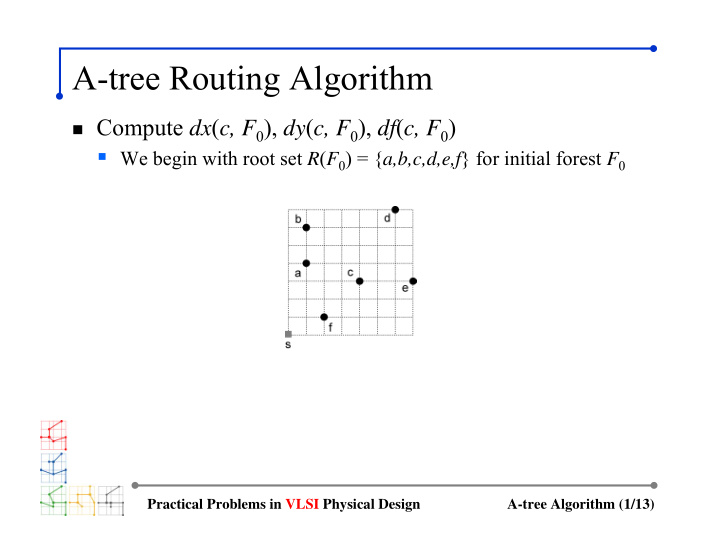 a tree routing algorithm