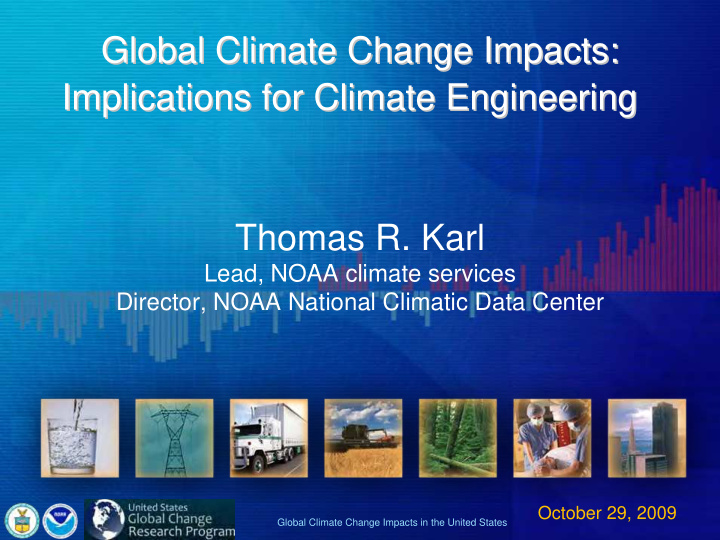 global climate change impacts global climate change