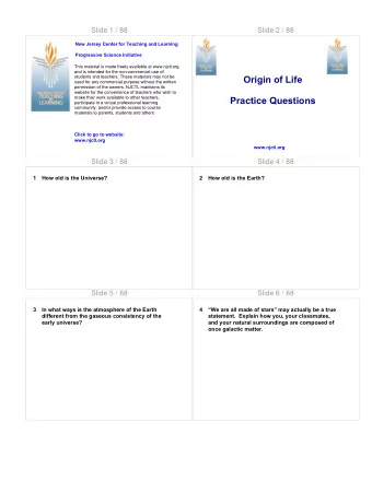 Origin of Life  used for any commercial purpose without the written  permission of the owners.
