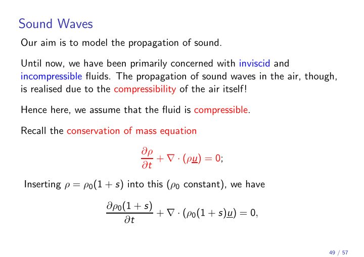 sound waves