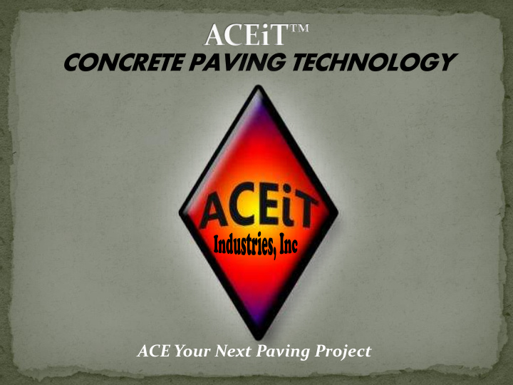 ace your next paving project