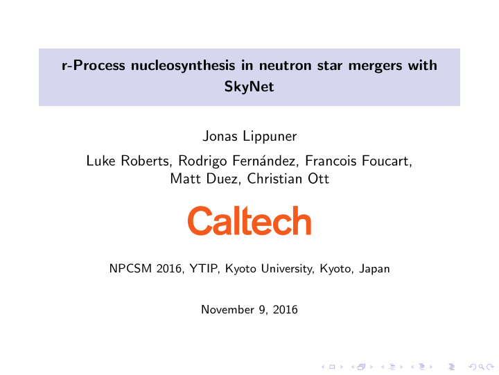 r process nucleosynthesis in neutron star mergers with