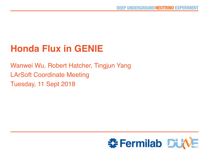 honda flux in genie