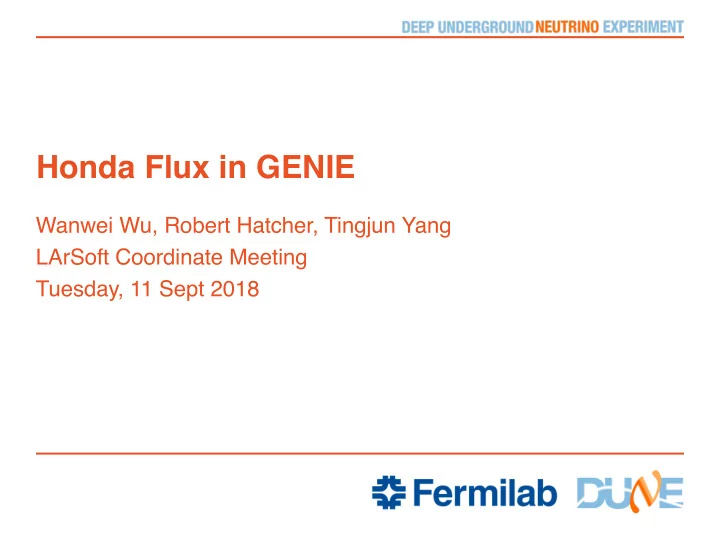 honda flux in genie