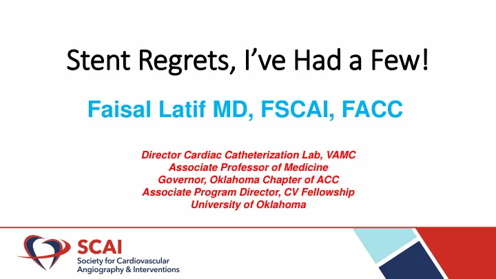 stent regrets i ve had a few