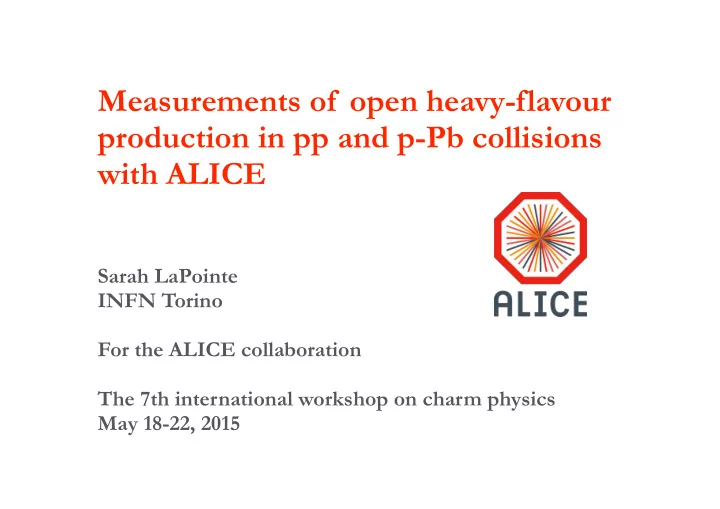 measurements of open heavy flavour production in pp and p