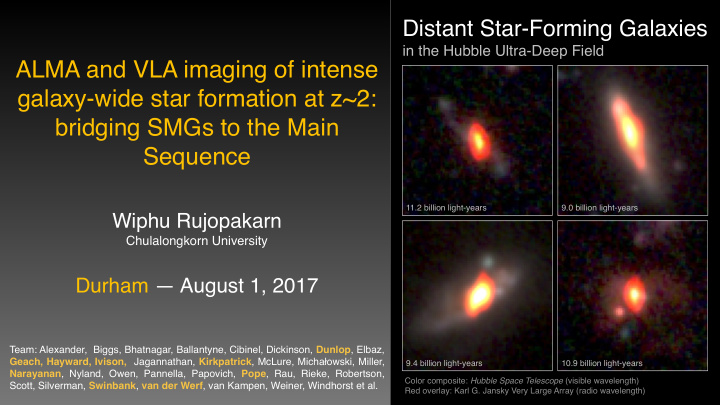 alma and vla imaging of intense galaxy wide star