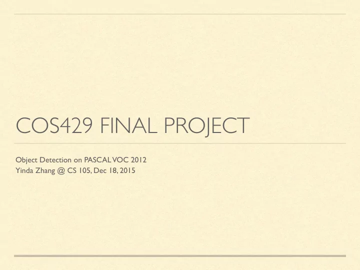 cos429 final project