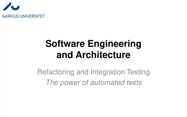 software engineering