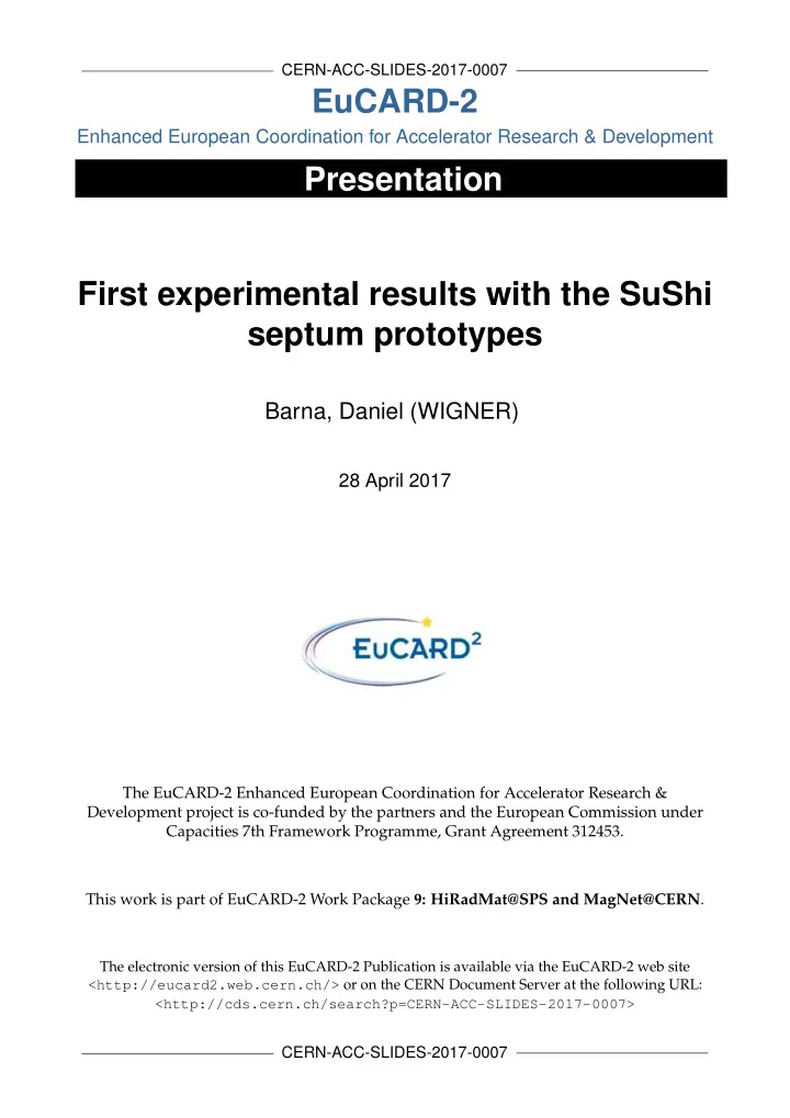 eucard 2