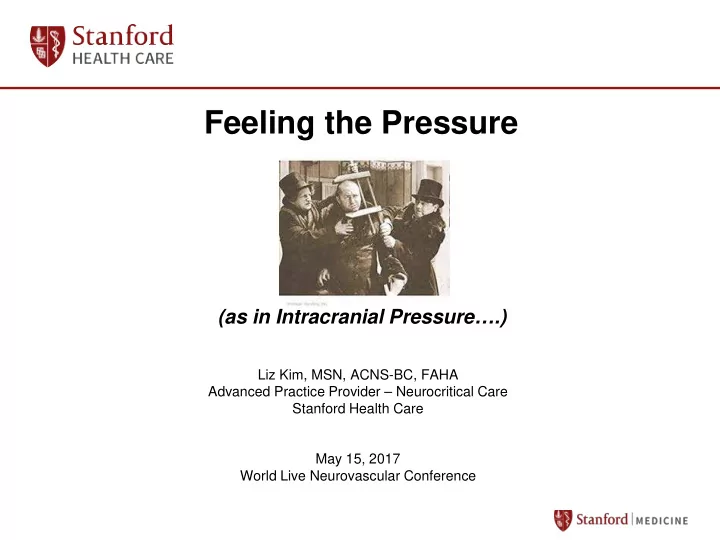 feeling the pressure