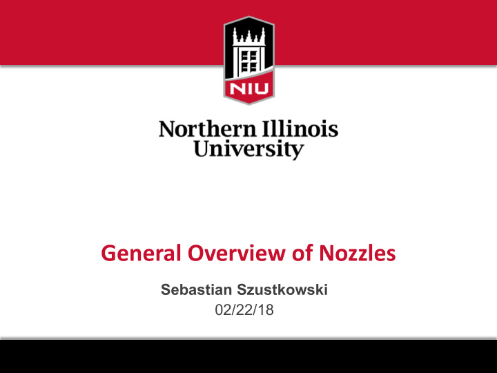 general overview of nozzles