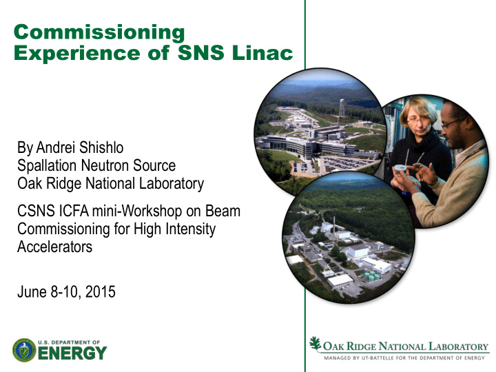 experience of sns linac