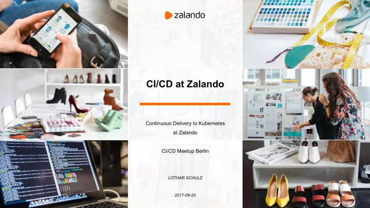 ci cd at zalando