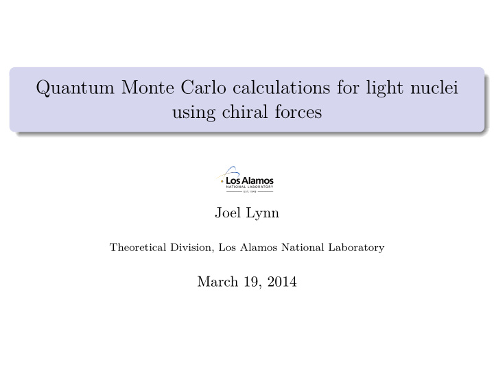 quantum monte carlo calculations for light nuclei using