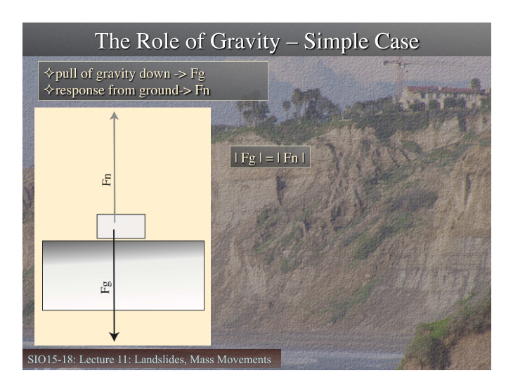 sio15 18 lecture 11 landslides mass movements sio15 18