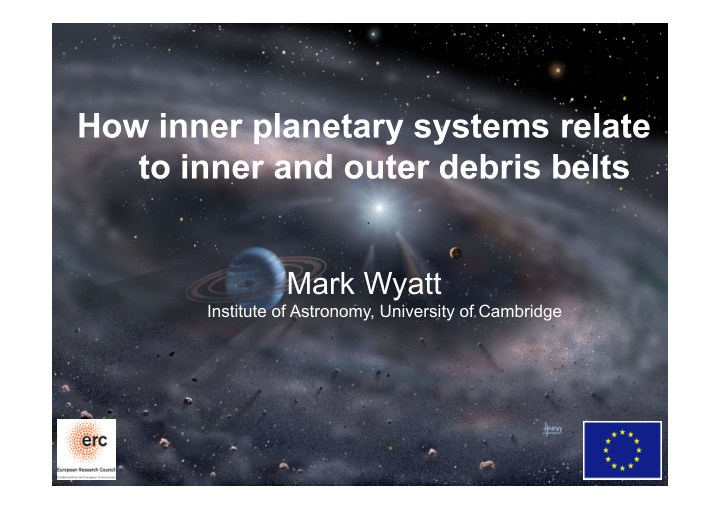 how inner planetary systems relate to inner and outer