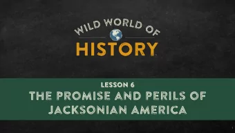The promise and perils of  jacksonian America  1836  1  1815  Timeline  1816 - 1836  1836  1815