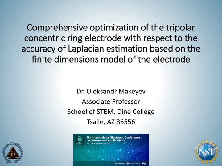 accuracy of laplacian estimation based on the