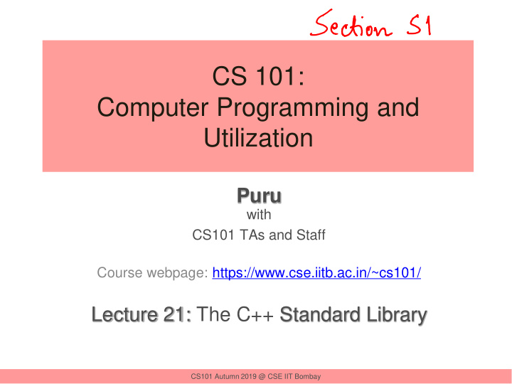 cs 101