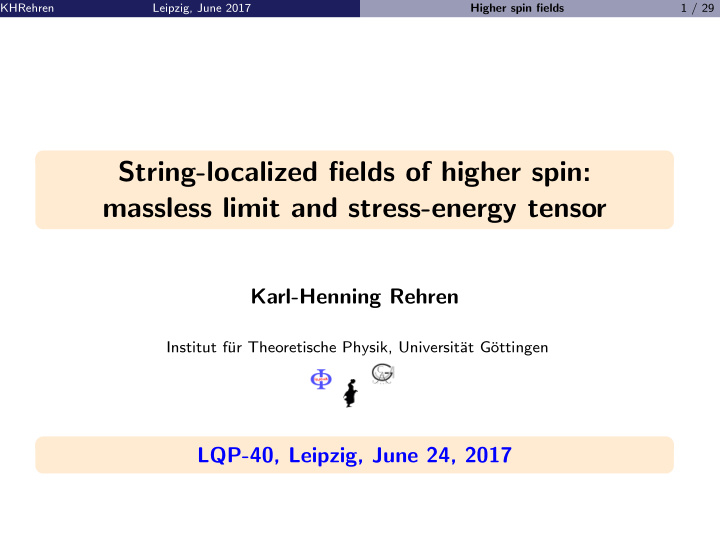 string localized fields of higher spin massless limit and