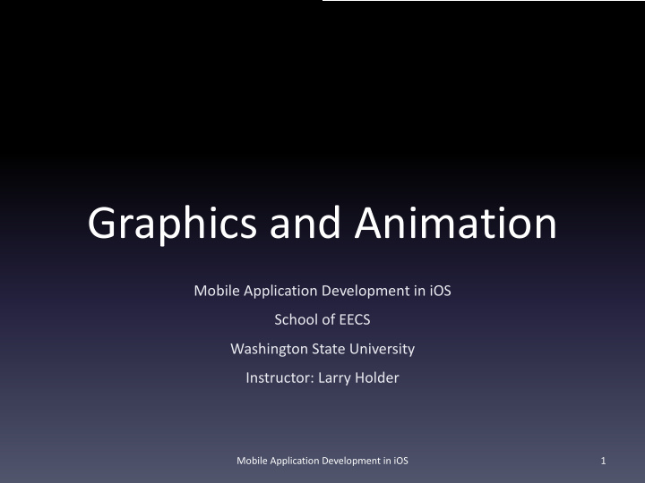 graphics and animation