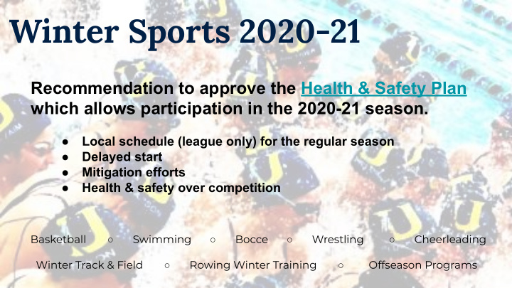 winter sports 2020 21