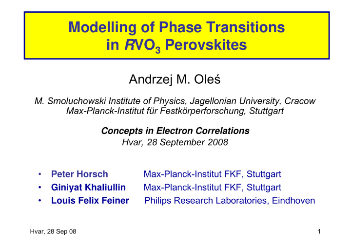 modelling of phase transitions in r vo 3 perovskites