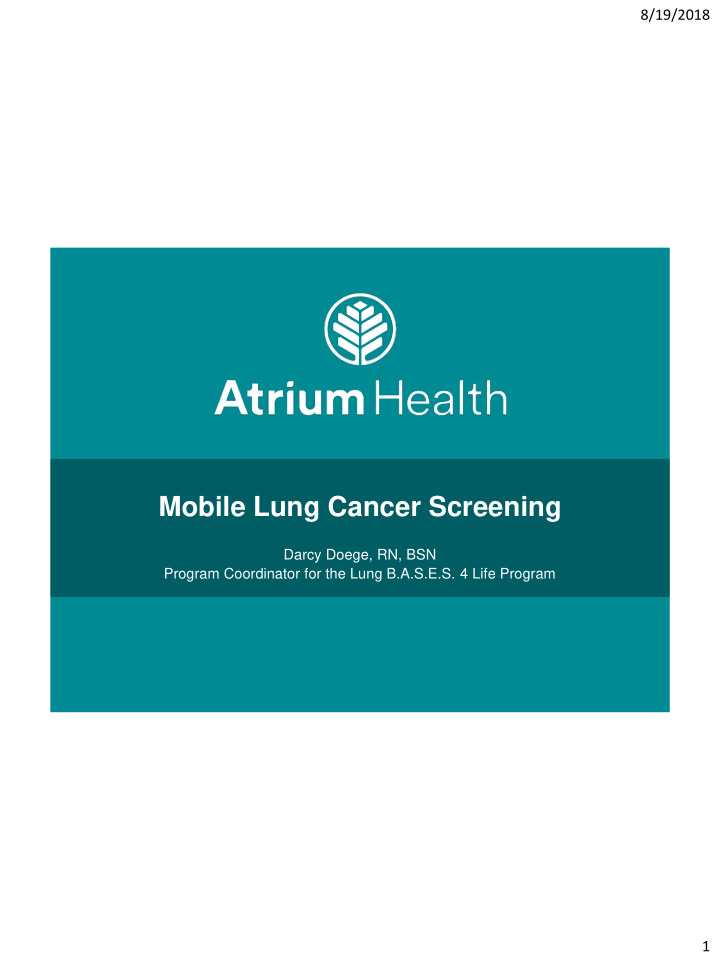 mobile lung cancer screening