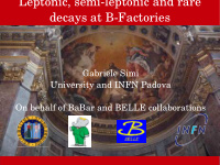 leptonic semi leptonic and rare decays at b factories