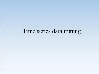 Time series data mining  Outline  Basic Knowledge  Multi variate association  States association