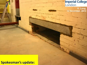 Spokesmans update:  Contents:  Update  Evolution of organisation  Towards Step IV