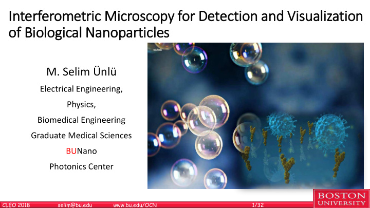 interferometric mic in icroscopy for detection and vis