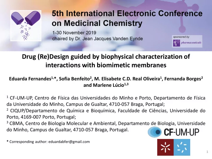 interactions with biomimetic membranes